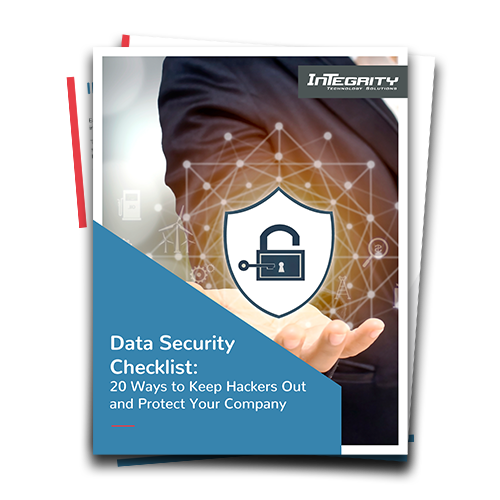 Cover of data security checklist